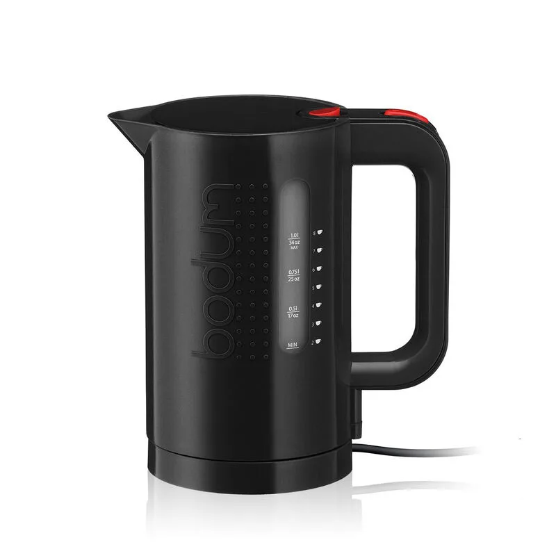 BISTRO Wasserkocher 1 L schwarz, 1300 Watt von Bodum – Produktfoto