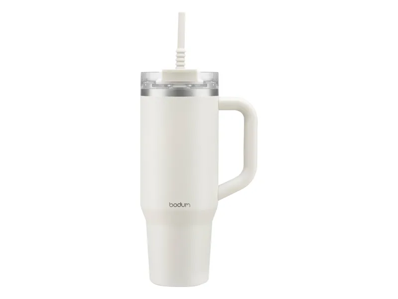 Travel Mug 1,2L (Weiß/Creme) by Bodum in Beige – product photo