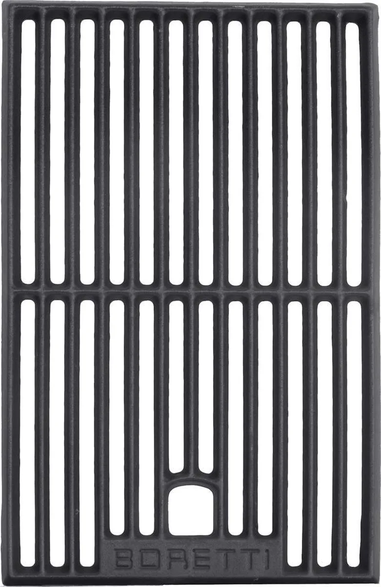 Grillrooster - gietijzer - Terzo - 20x30cm - barbecue - BBQ de Boretti en Noir – photo produit