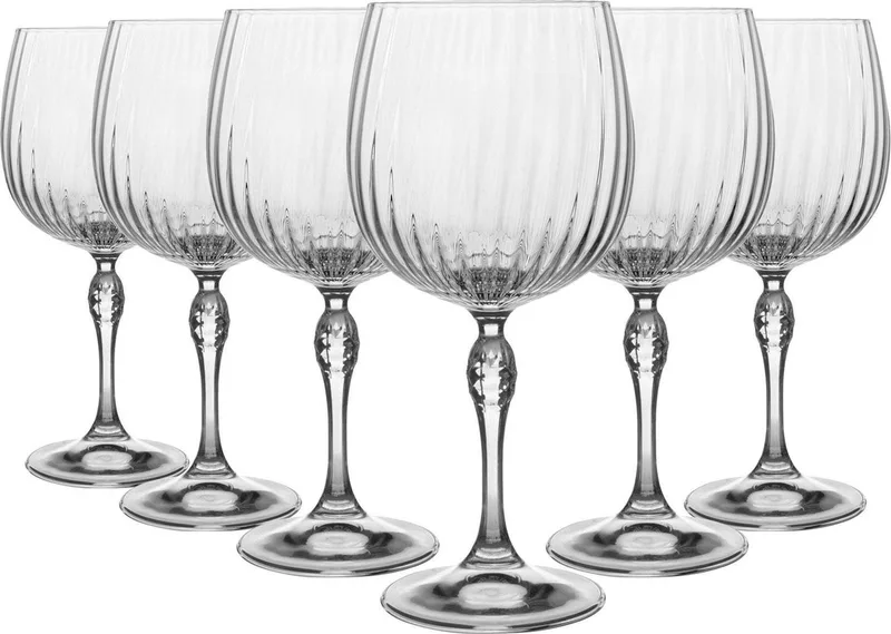 America's 20 Cocktailglas - 740 ml - Set-6 by Bormioli Rocco in Gin Tonic – product photo