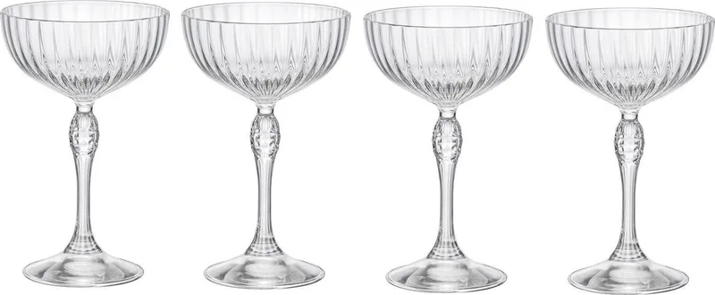 America's Cocktailglas 22cl Set 4 by Bormioli Rocco in Transparent – product photo