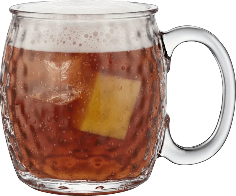 Bartender Moscow Mule 55 cl / 550 ml | Set van 6 Stuks | Cocktailglazen voor Thuis en Bar | Glas | Vaatwasserbestendig van Bormioli Rocco in Transparant – productfoto