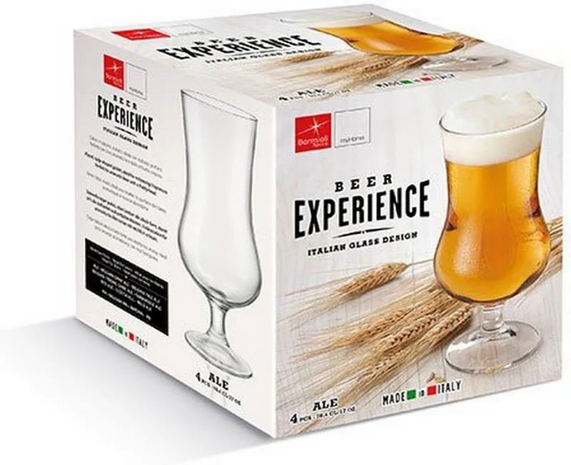 Beer Club Ale Bierglas - 42 cl - Set-6 by Bormioli Rocco in Transparent – product photo