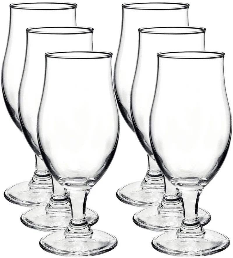 Bierglazen Executive - 12x stuks - tulpglazen - 375 ml - bierglas von Bormioli Rocco in Transparent – Produktfoto