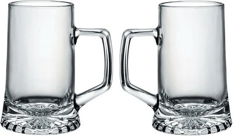Bierglazen pullen - 4x stuks - bierpullen - 510 ml - bierpullen van halve liters by Bormioli Rocco in Transparent – product photo
