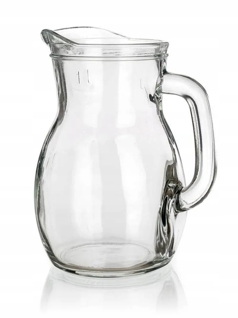 Bistrot Glazen Kan 1L voor Melk, Drankjes & Water by Bormioli Rocco – product photo