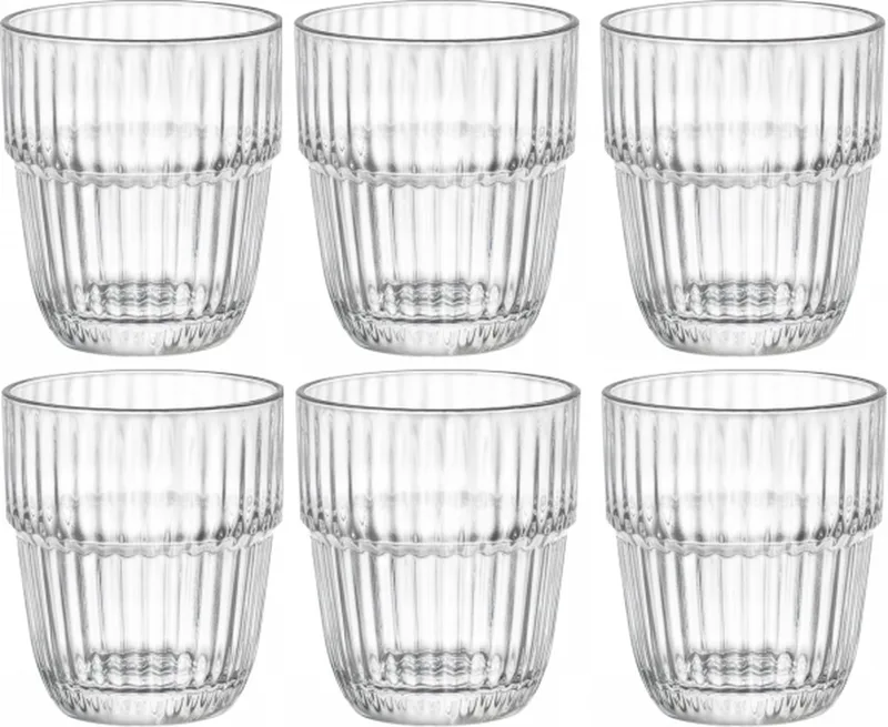 Cocktailglazen / Whiskey Glazen / Waterglazen Barshine - 395 ml - 6 stuks by Bormioli Rocco in Transparent – product photo