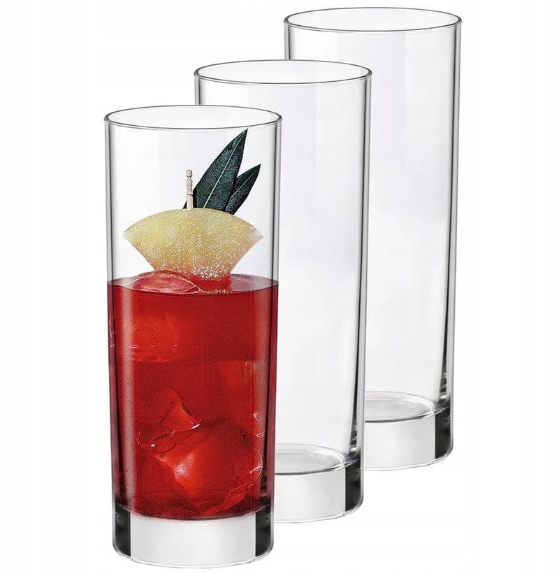 Cortina Glazen 275 ml - Set van 3 met Dikke Bodem by Bormioli Rocco in Transparent – product photo