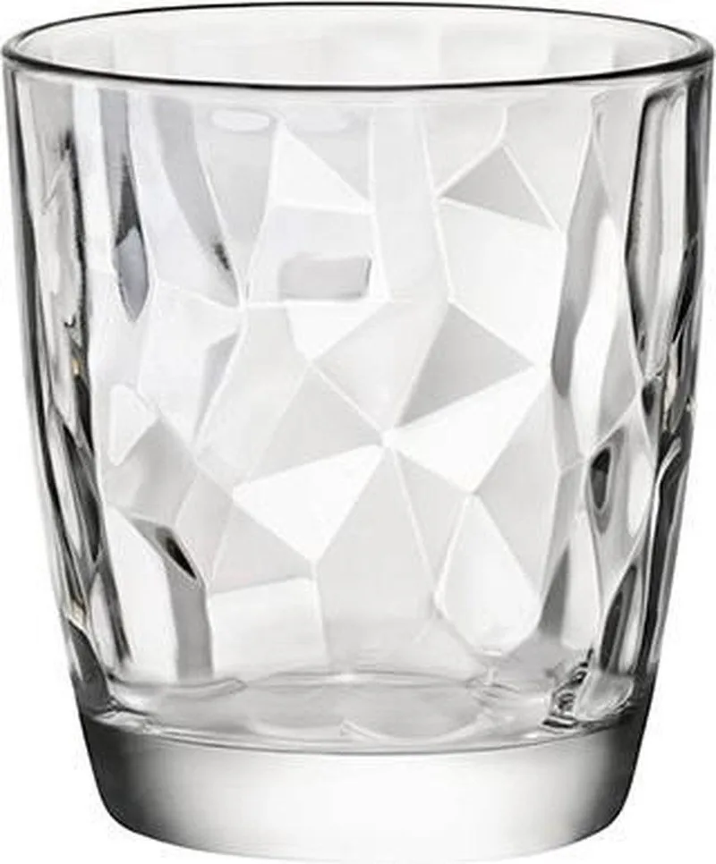 Diamond longdrinkglas - 39 cl - Set-6 by Bormioli Rocco in Transparent – product photo