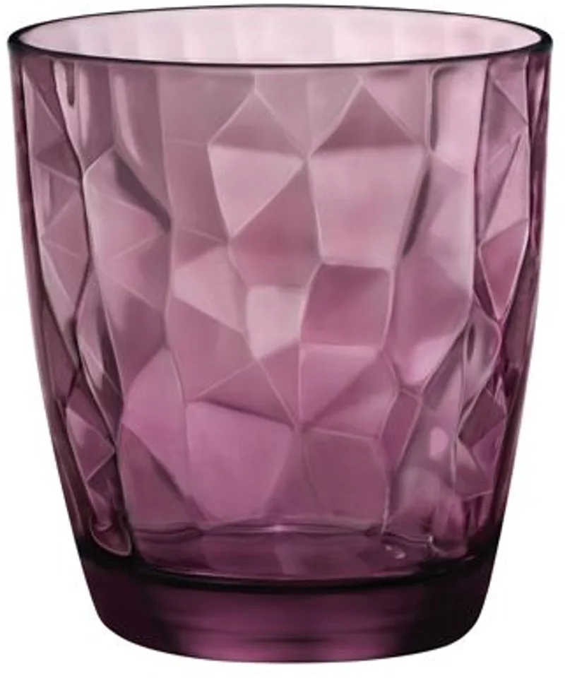 Diamond tumbler s3 paars 30cl by Bormioli Rocco – product photo