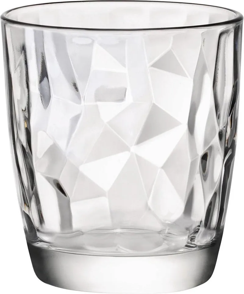 Diamond waterglas - 30 cl - Set-6 von Bormioli Rocco in Transparent – Produktfoto