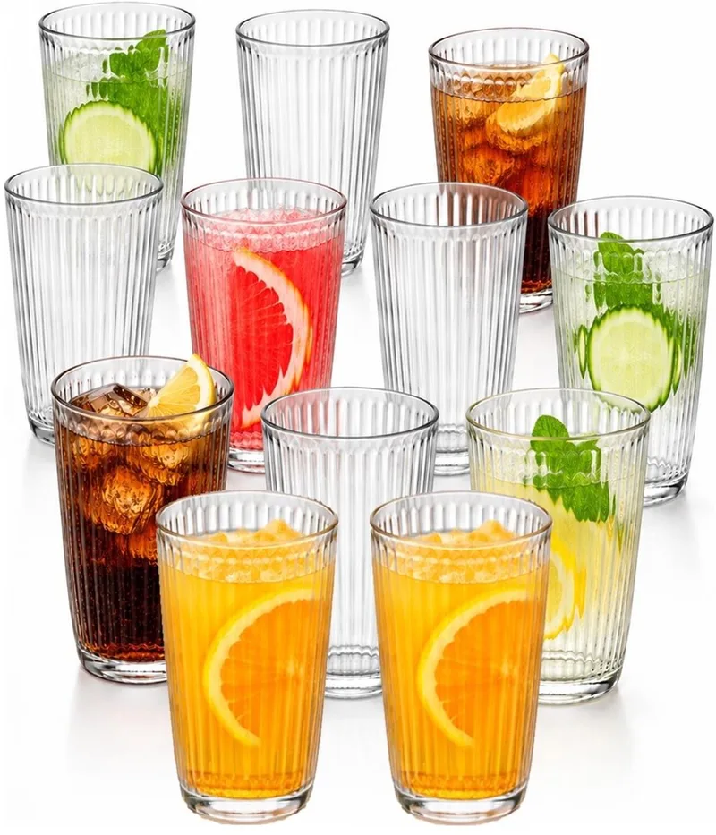 Drinkglazen - 12x stuks - 390 ml - waterglazen - Tumblers by Bormioli Rocco in Transparent – product photo