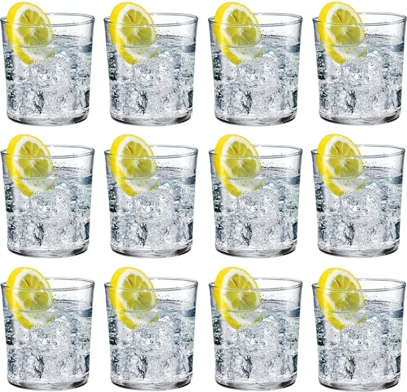 Drinkglazen Bodega - 12x stuks - 370 ml - Waterglazem/sapglas by Bormioli Rocco in Transparent – product photo