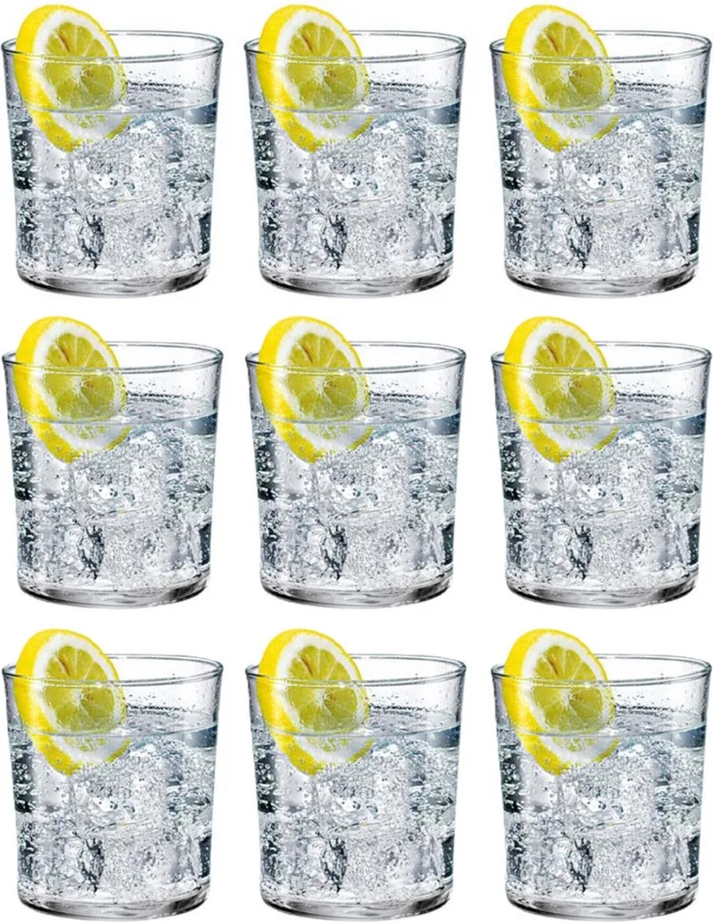 Drinkglazen Bodega - 9x stuks - 370 ml - Waterglazem/sapglas by Bormioli Rocco in Transparent – product photo