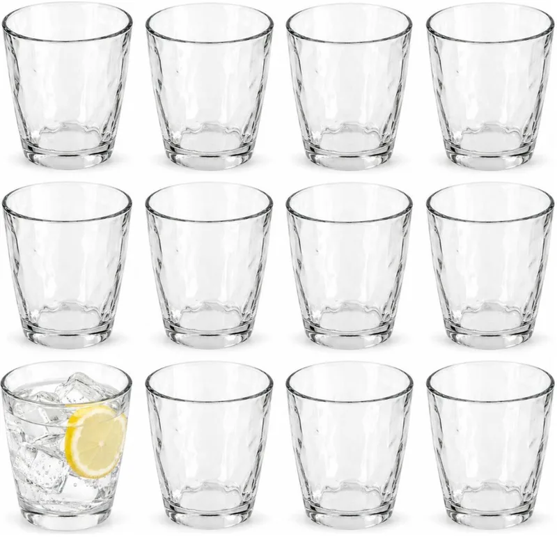 Drinkglazen Diamonds - 12x stuks - 380 ml - glas by Bormioli Rocco in Transparent – product photo