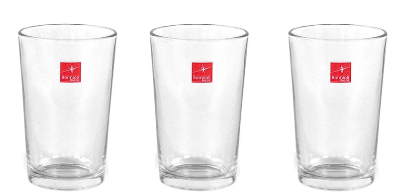 Drinkglazen - waterglazen - set 18x stuks - glas - 200 ml - 11 cm von Bormioli Rocco in Transparent – Produktfoto
