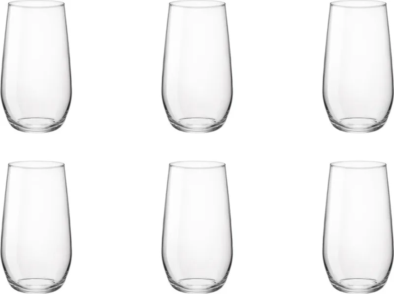 Electra Longdrinkglas - 39cl - 6 stuks by Bormioli Rocco in Transparent – product photo