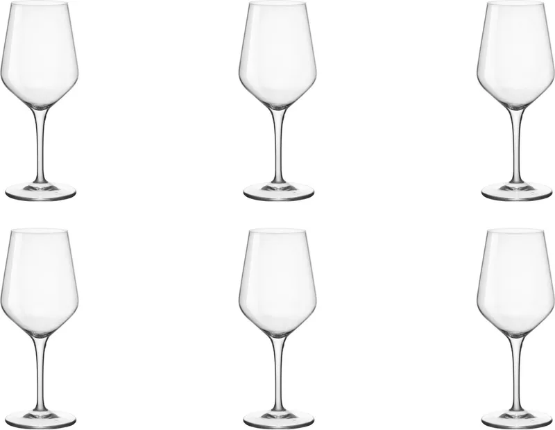 Electra Wijnglas - 35 cl - Set-6 van Bormioli Rocco in Transparant – productfoto