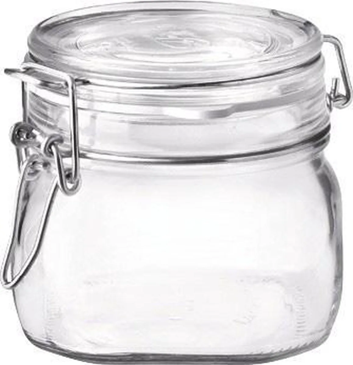 Fido Bokaal weckpot - 500ml - set 6 stuks by Bormioli Rocco in Transparent – product photo