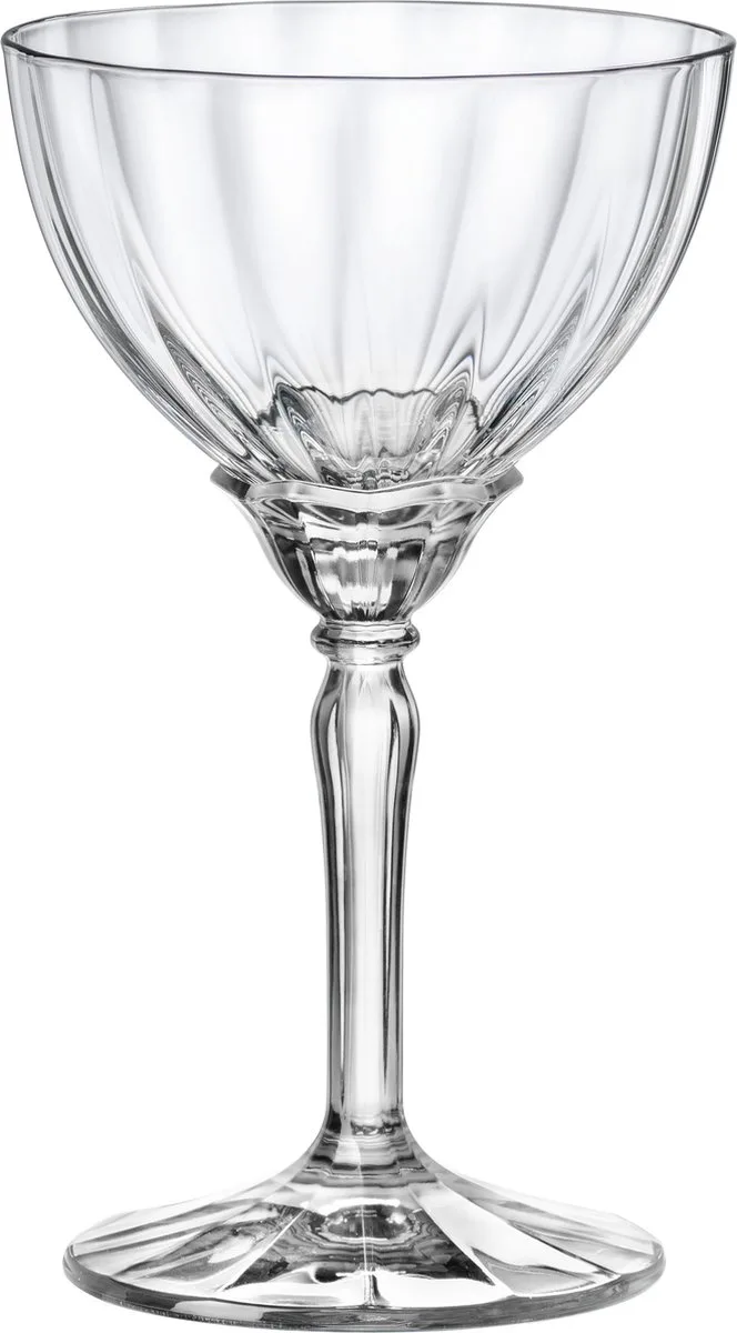 Florian Champagnecoupes 24 cl / 240 ml | Set van 4 Stuks | Champagneglazen voor Champagne en Cocktails | Glas | Vaatwasserbestendig by Bormioli Rocco in Transparent – product photo