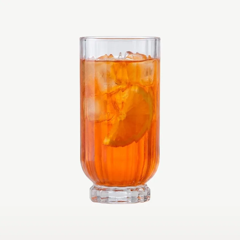 Florian Longdrinkglazen 43 cl / 430 ml | Set van 4 Stuks | Geschikt voor Cocktails en Frisdrank | Glas | Vaatwasserbestendig de Bormioli Rocco en Transparent – photo produit