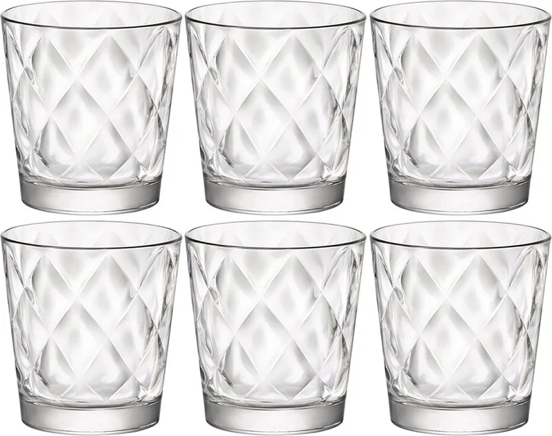 Kaleido waterglazen - 12x stuks - 240 ml - Sapglas/drinkglazen voordelig setje fra Bormioli Rocco i Gennemsigtig – produktbillede