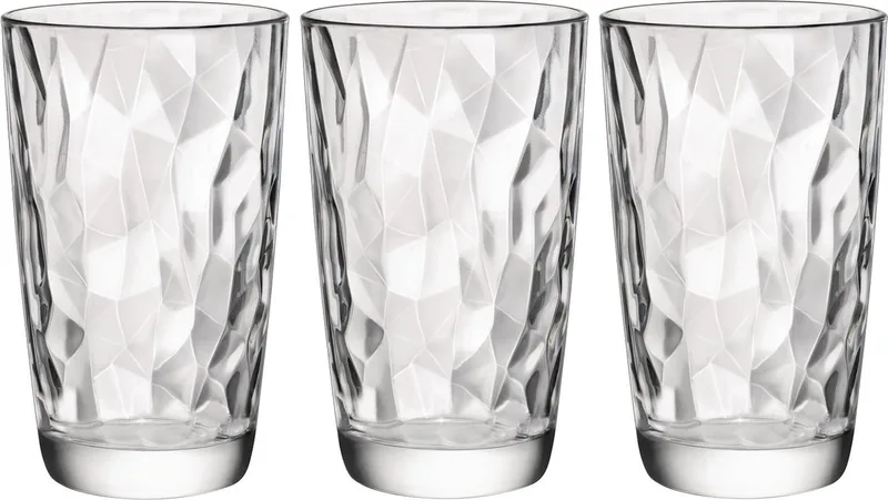 longdrink glazen - 18x stuks - 470 ml - sap/water/drinkglazen de Bormioli Rocco en Transparent – photo produit