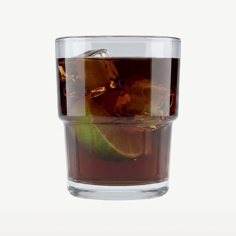 Lyon Tumblers 20 cl / 200 ml | Set van 6 Stuks | Drinkglazen voor Water, Sap en Frisdrank | Glas | Vaatwasserbestendig by Bormioli Rocco in Transparent – product photo