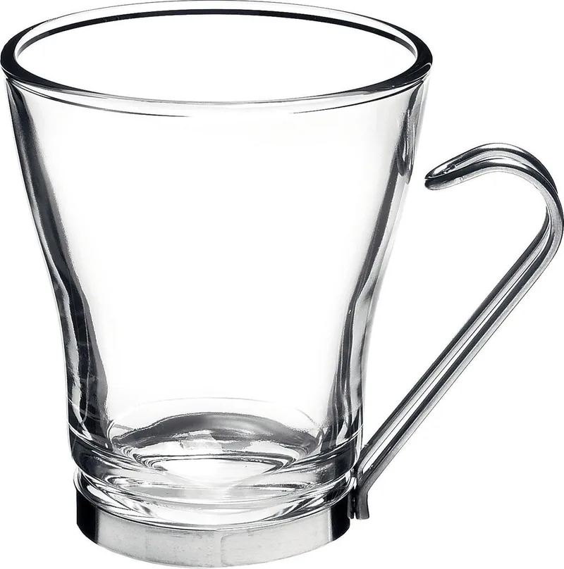 Oslo Mug S3 22 Cl Cappucino by Bormioli Rocco in Transparent – product photo