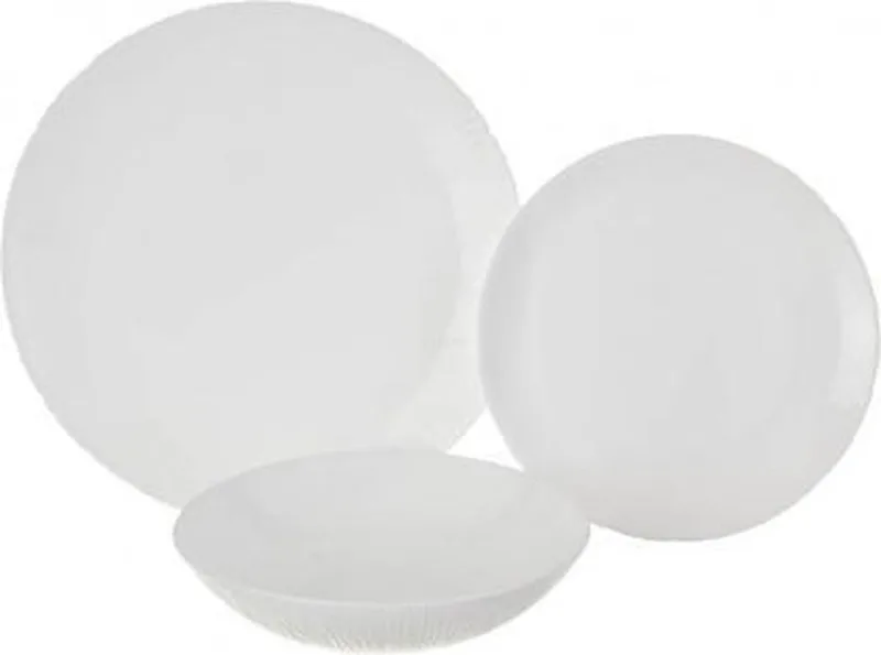 Rocco 6147200 bord Dinerbord Rond Gehard glas 18 stuk(s) fra Bormioli Rocco i Hvid – produktbillede