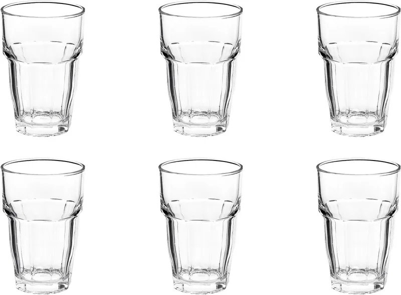 Rocco Bormioli Rock bar Longdrinkglazen - 37cl - 6 stuks fra Bormioli Rocco i Gennemsigtig – produktbillede