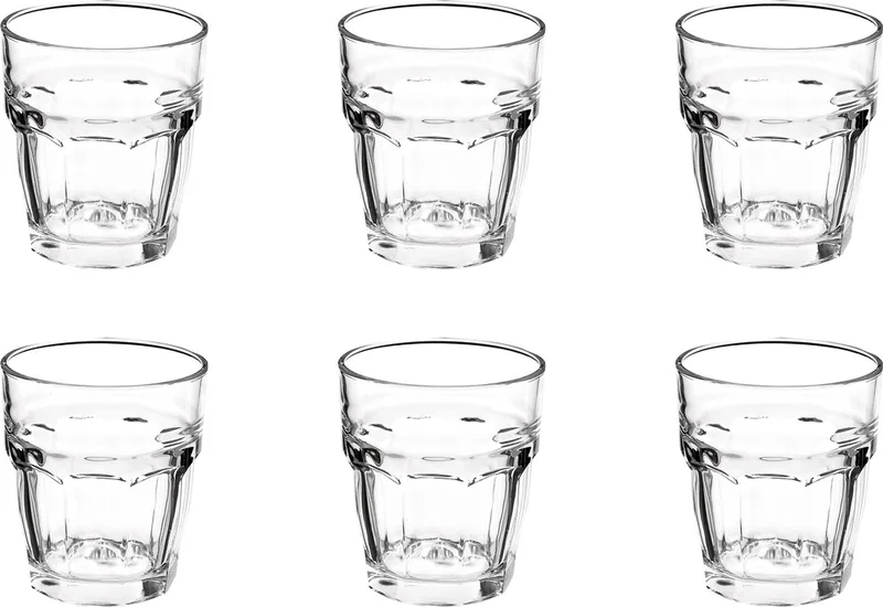 Rocco Bormioli Rock Bar Waterglas - 29cl - 6 stuks von Bormioli Rocco in Transparent – Produktfoto