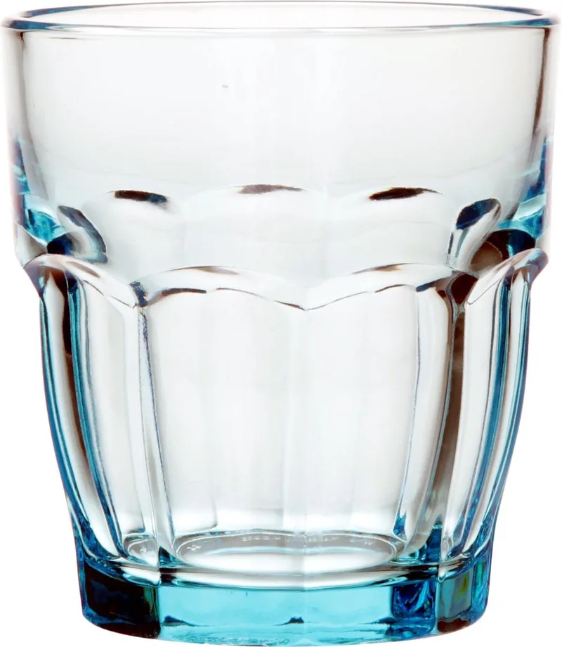 Rocco Bormioli Tumbler - Ice Rock Bar - 27 cl - 6 stuks by Bormioli Rocco in Blue – product photo
