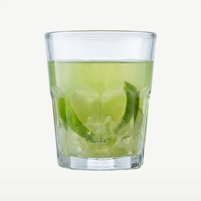 Rock Bar Tumblers 20 cl / 200 ml Stapelbaar | Set van 6 Stuks | Drinkglazen voor Water, Sap en Frisdrank | Glas | Vaatwasserbestendig fra Bormioli Rocco i Gennemsigtig – produktbillede