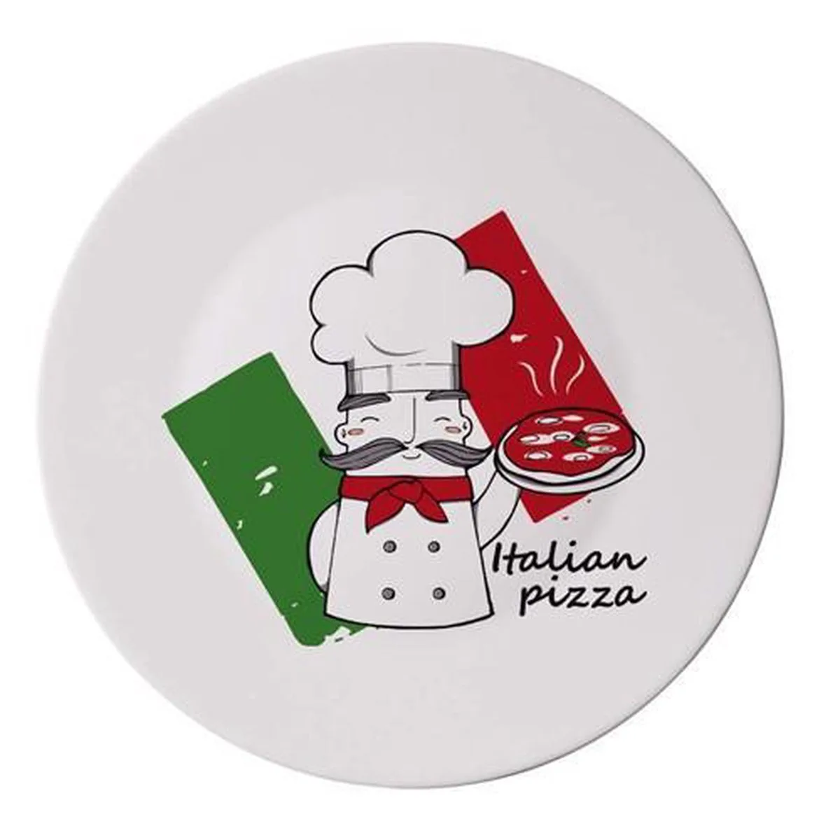 Ronda Pizzabord Pizzachef- 33 cm de Bormioli Rocco en Blanc – photo produit