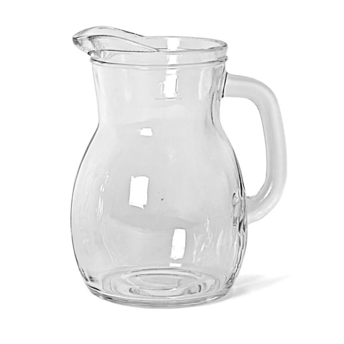 Sapkan/waterkan karaf klein - 500 ml - glas - schenkkannen - 12 x 10 x 14 cm van Bormioli Rocco in Transparant – productfoto