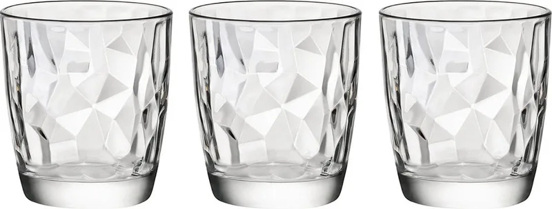 Tumbler waterglazen - 12x stuks - 305 ml - glas - Diamond - sapglazen - glazen - drinkglazen från Bormioli Rocco i Transparent – produktbild
