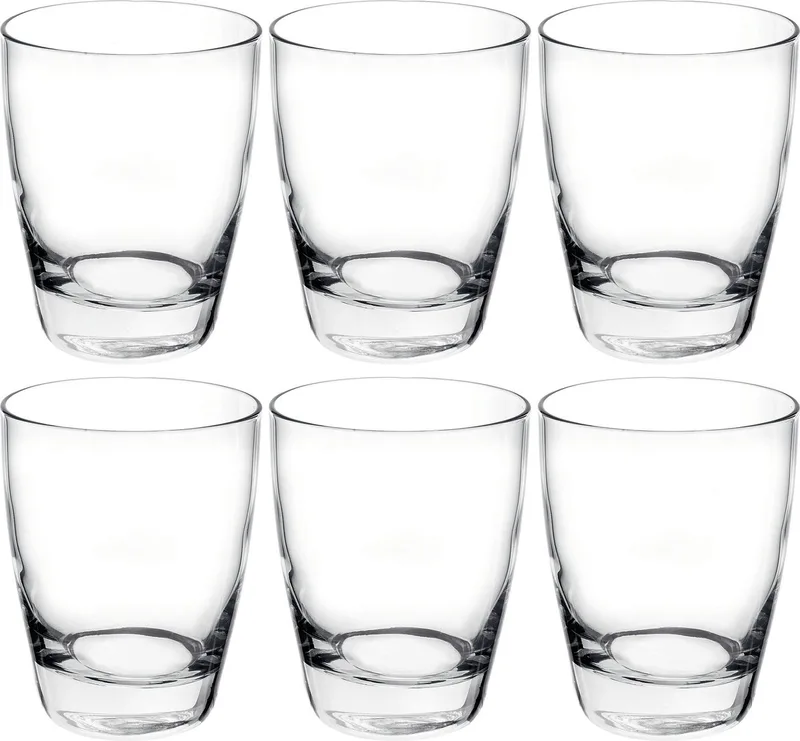 Tumbler waterglazen - 6x - 280 ml - drinkglazen de Bormioli Rocco en Transparent – photo produit