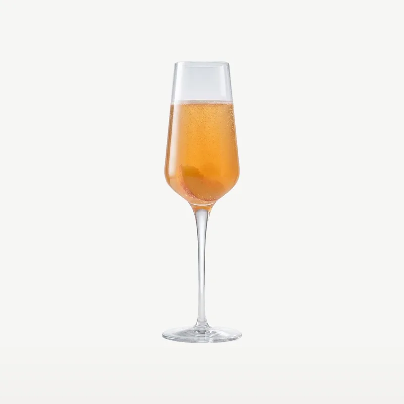 Uno Inalto Champagneflutes 28 cl / 280 ml | Set van 6 Stuks | Champagneglazen voor Prosecco en Cava | Glas | Vaatwasserbestendig von Bormioli Rocco in Champagne – Produktfoto