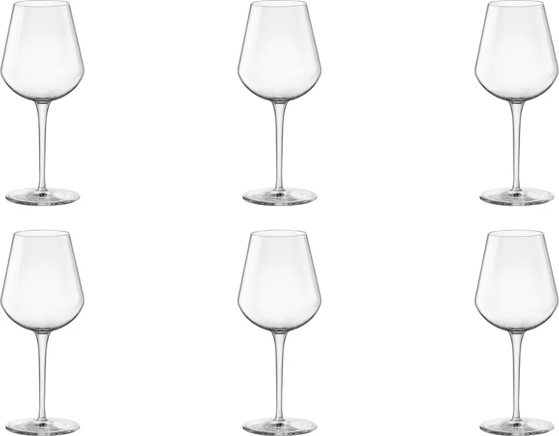 Uno Inalto Wijnglazen 47 cl / 470 ml | Set van 6 Stuks | Geschikt voor Rode Wijn | Vaatwasserbestendig | Voor Thuis en Horeca de Bormioli Rocco en Glas – photo produit