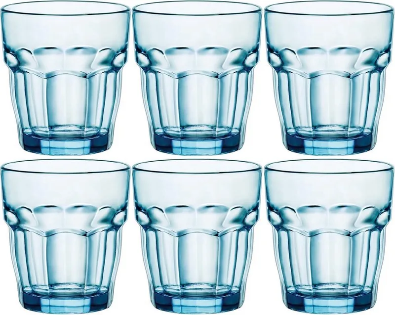 water drinkglazen - 18x stuks - transparant - 270 ml by Bormioli Rocco in Blue – product photo