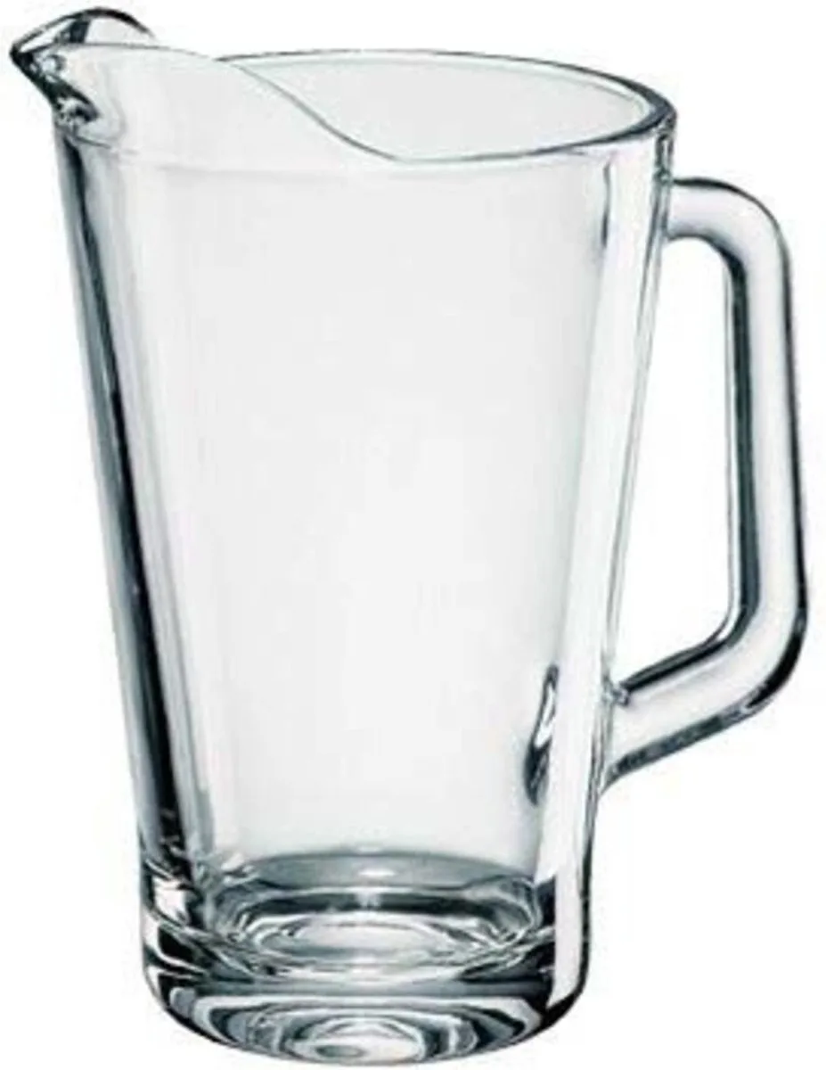 water karaf - glas - 1,8 Liter - Conic - Sapkan - waterkan - schenkkan - Pitcher/Pitchers van Bormioli Rocco in Transparant – productfoto