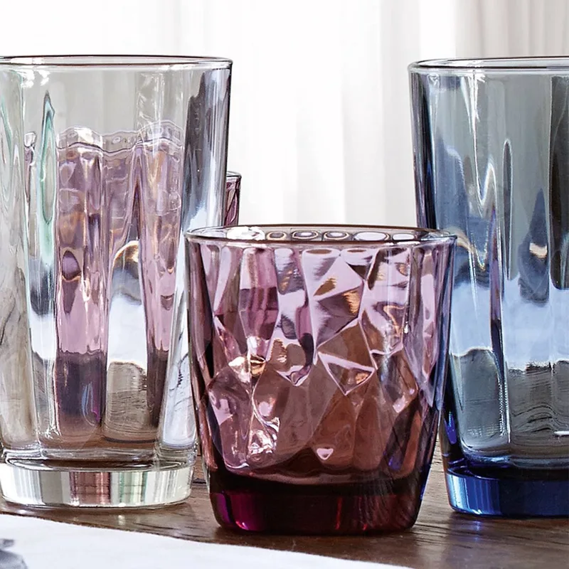 Waterglas/sapglas 470 ml - Diamond Dof - Drinkglas - Water/sapglas de Bormioli Rocco en Transparent – photo produit