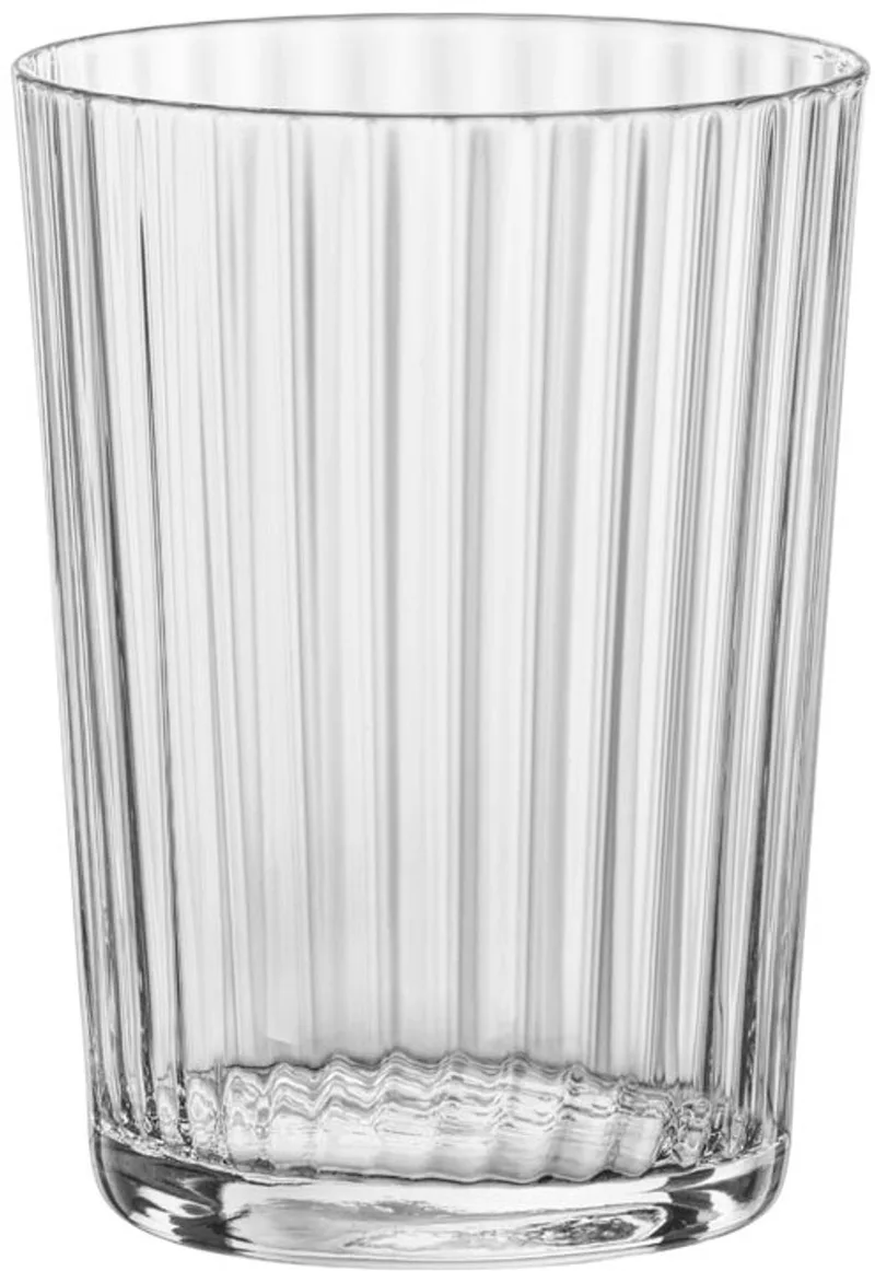 Waterglazen Exclusiva Geribbelde Glazen 500ml 4 Glazen von Bormioli Rocco in Transparent – Produktfoto
