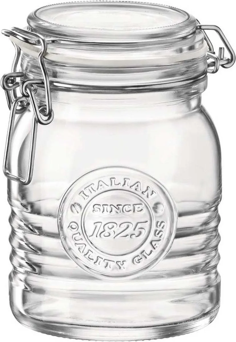 Weckpot Officina - ø 9.5 cm / 500 ml de Bormioli Rocco en Transparent – photo produit