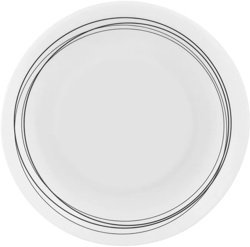 White Moon Plat Bord 27 cm Glas by Bormioli Rocco in White – product photo