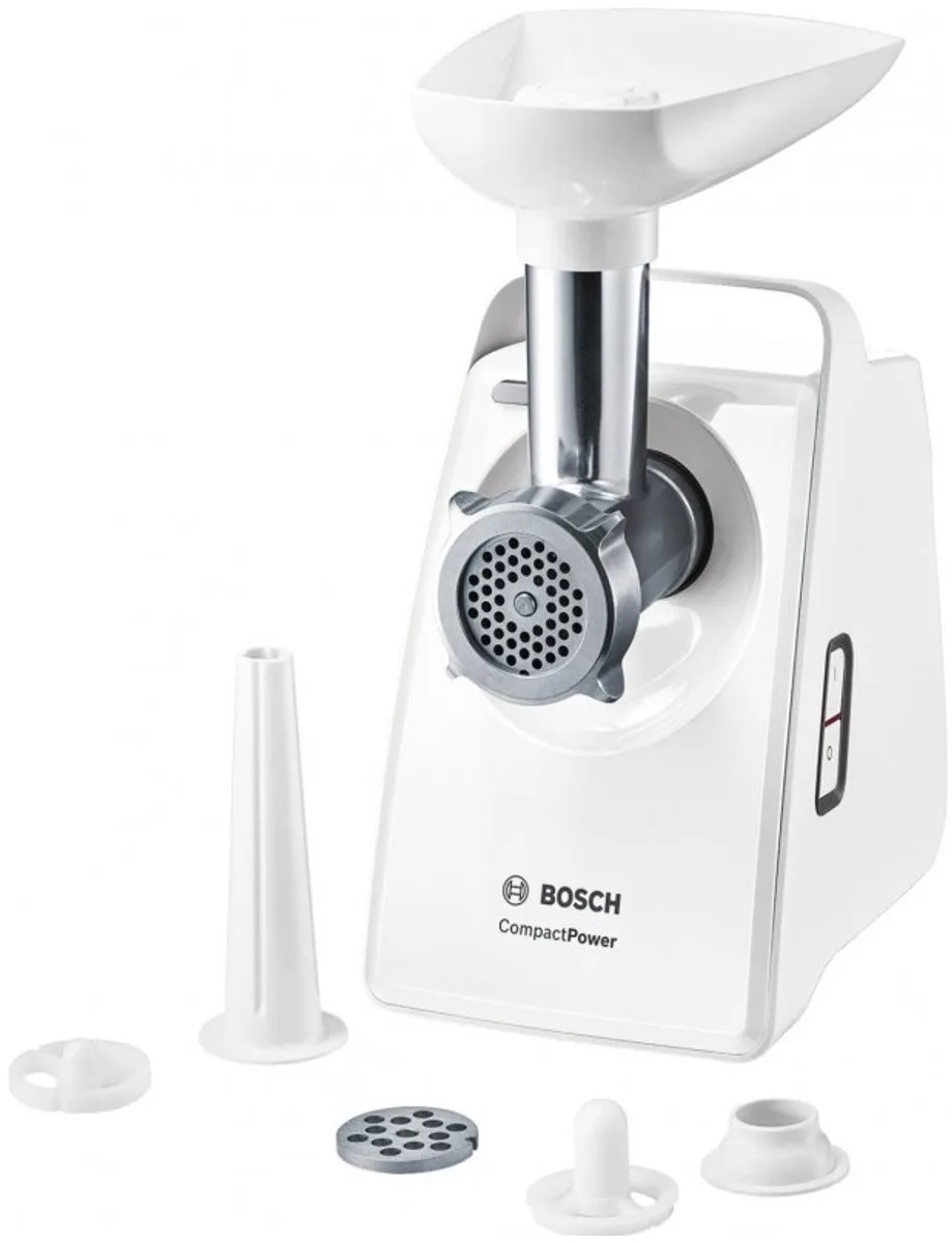 CompactPower MFW3520W Vleesmolen 500 W de Bosch en Blanc – photo produit