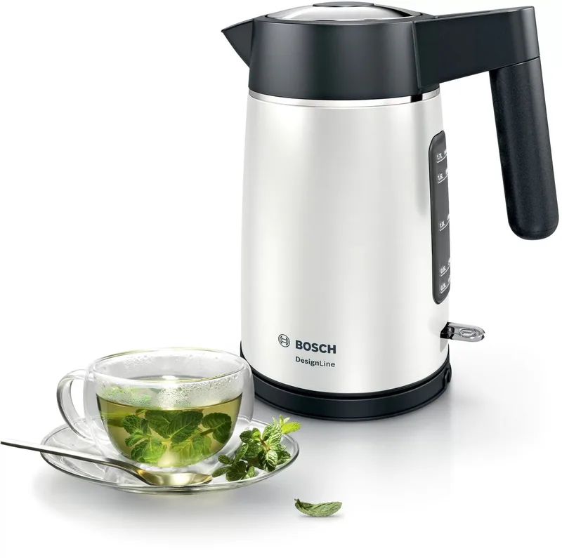 DesignLine - Waterkoker - 1,7 l - 2400W - Zilver fra Bosch i Sort – produktbillede