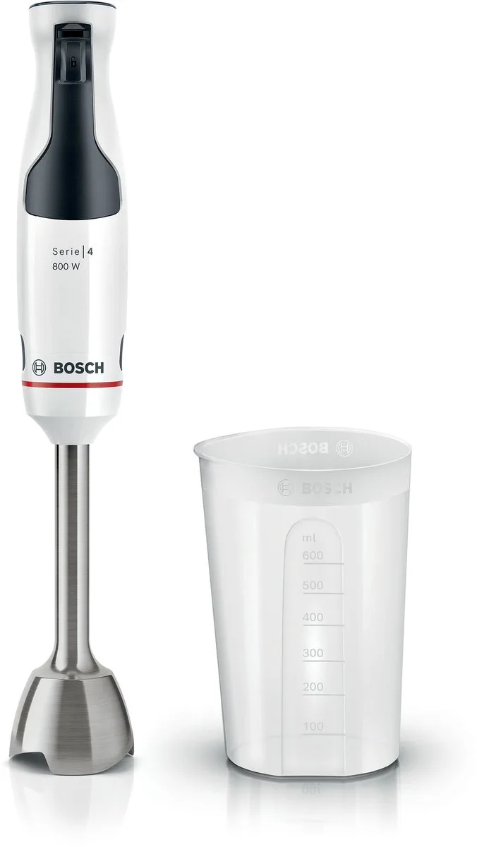 ErgoMaster - Staafmixer - 800W - Keramische Koppeling - AntiSplash - Wit von Bosch in Anthrazit – Produktfoto