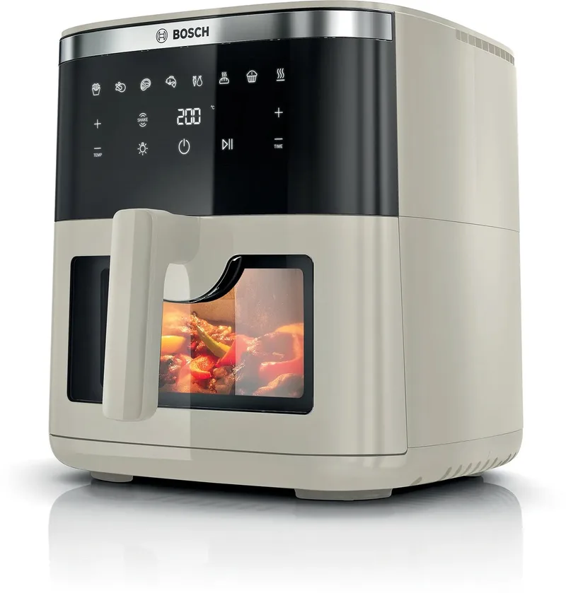 MAF671C0 Airfryer XXL - Serie 6 - 7,2L - Shake alarm - Kijkvenster - Warmhoudfunctie - 7 programma's - Tot 5 personen - Dark Cream von Bosch in Dark creme – Produktfoto